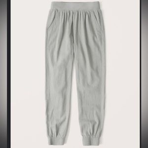 Abercrombie & Fitch Linen Joggers